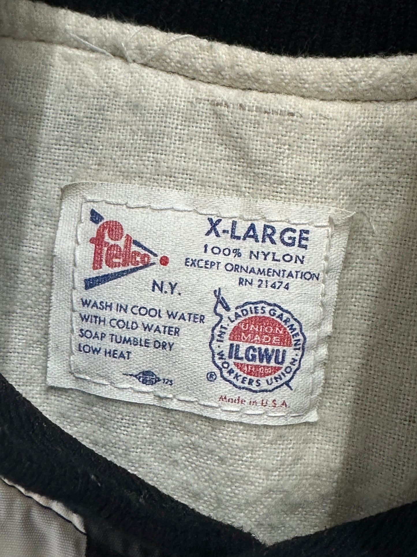 [XL] 80s Referee Stripe Jacket