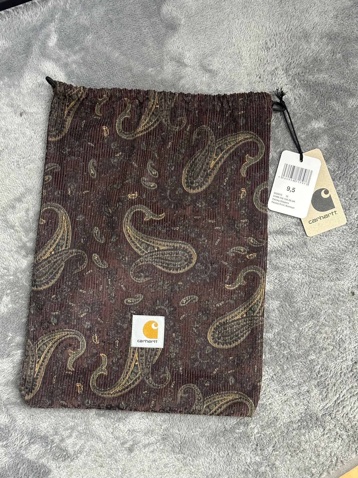 [UK 9.5] Carhartt Paisley Slipper