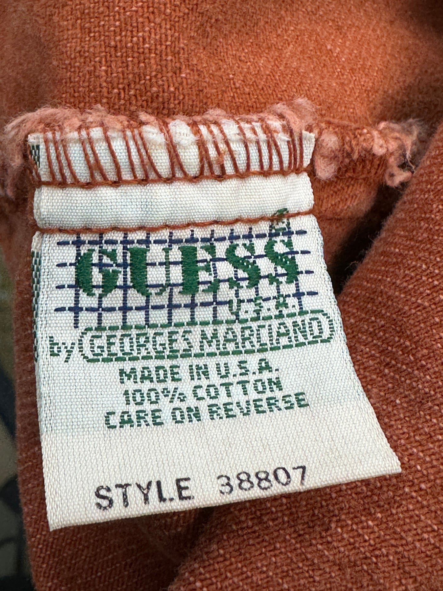 [XXL] 90s GUESS by Georges Marciano Denim Jacket