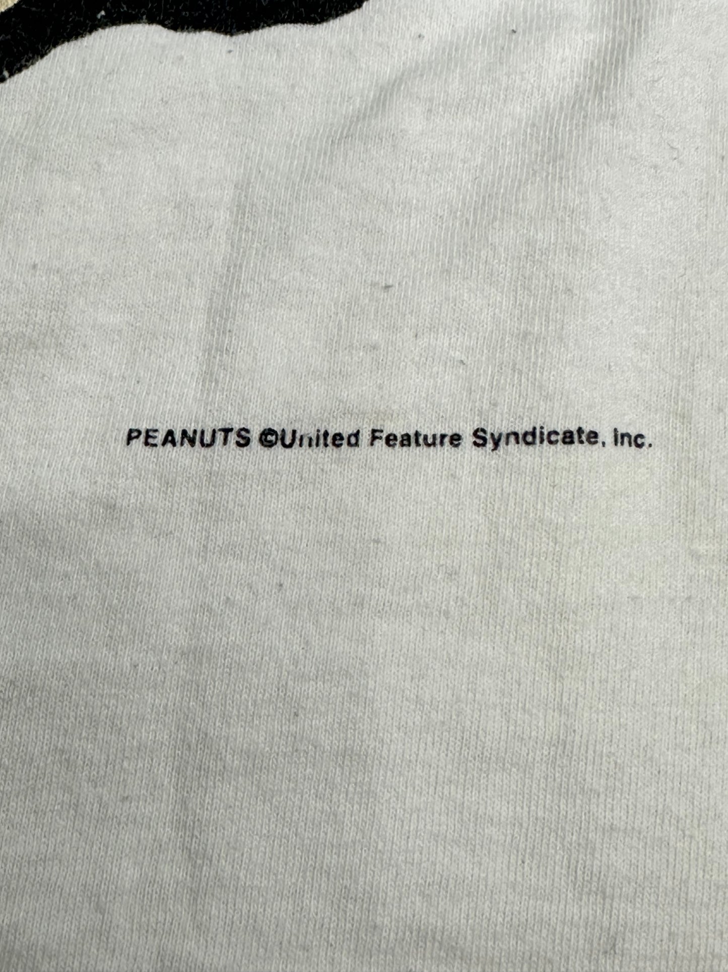 [L] 90s Peanuts Woodstock Cartoon Tee