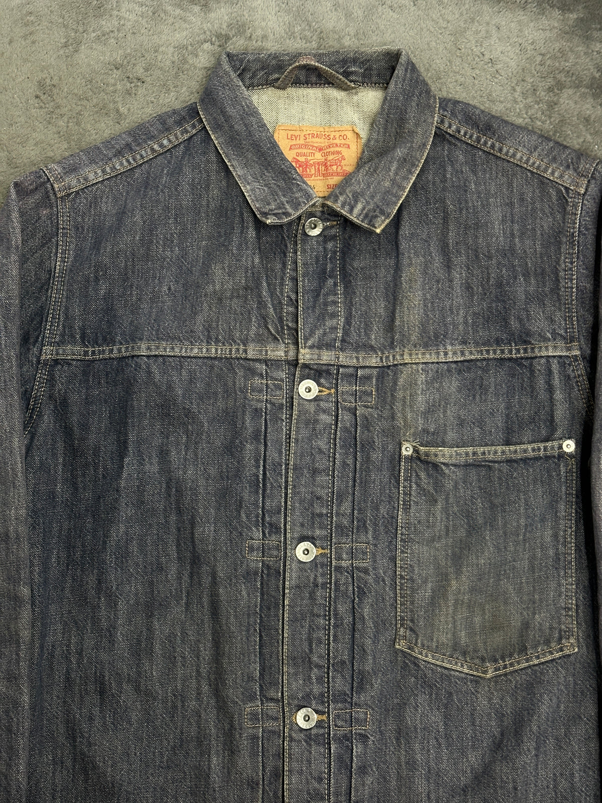 [L] 00s Euro Levi's Type 1 Denim Jacket