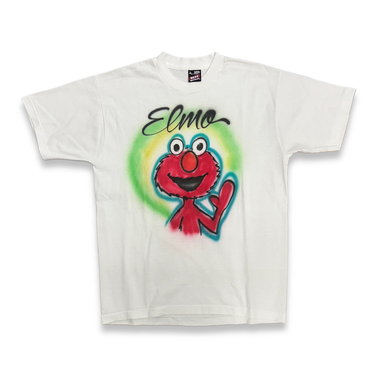 [L] 90s ELMO Cartoon Tee