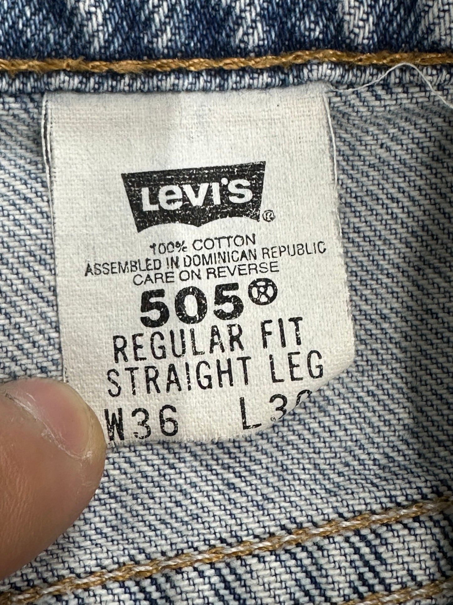 [36x30] 1995' Levi's 505 Denim Pants