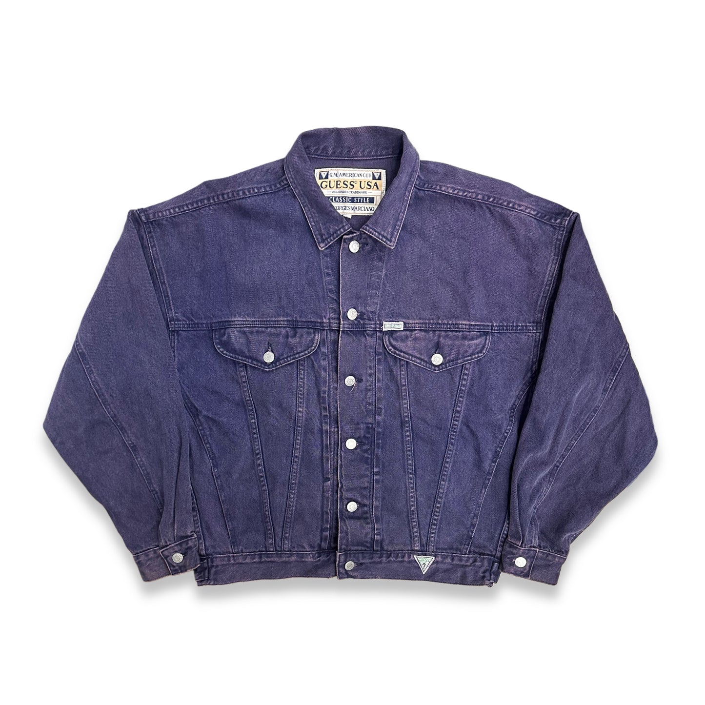 [L] 90s GUESS by Georges Marciano Denim Jacket