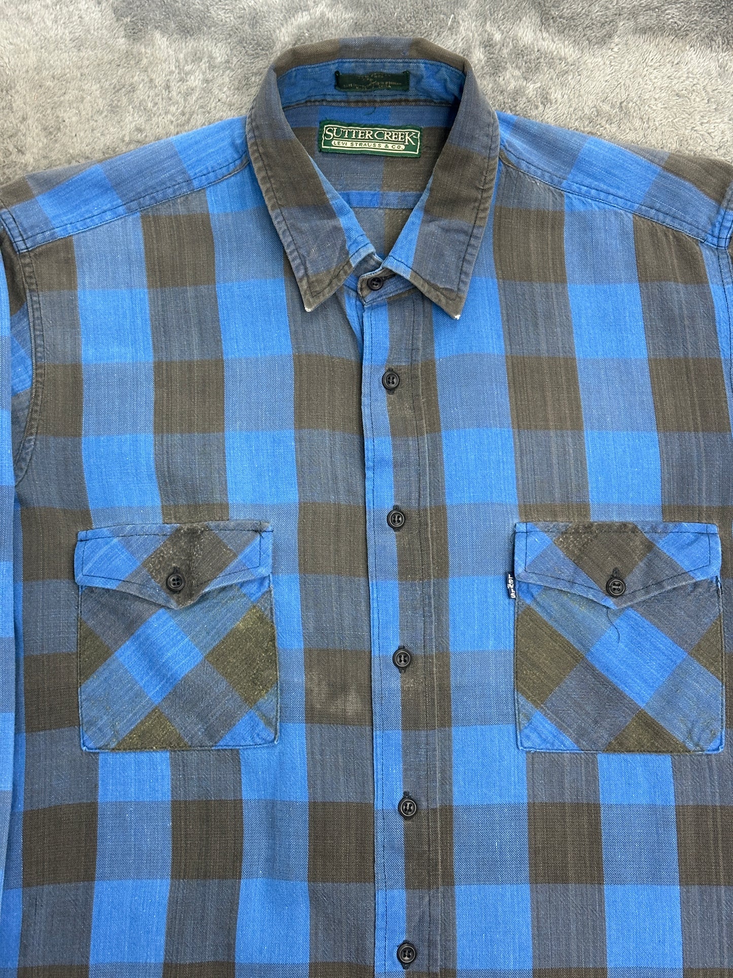 [L] 80s Levi's Flannel Shirt