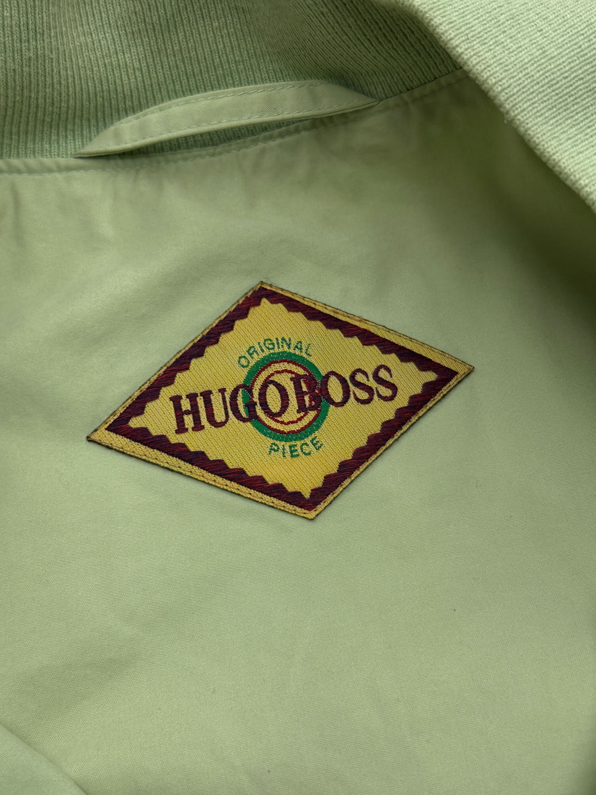 [56] 80s HUGO BOSS Italy Mint Bomber Jacket