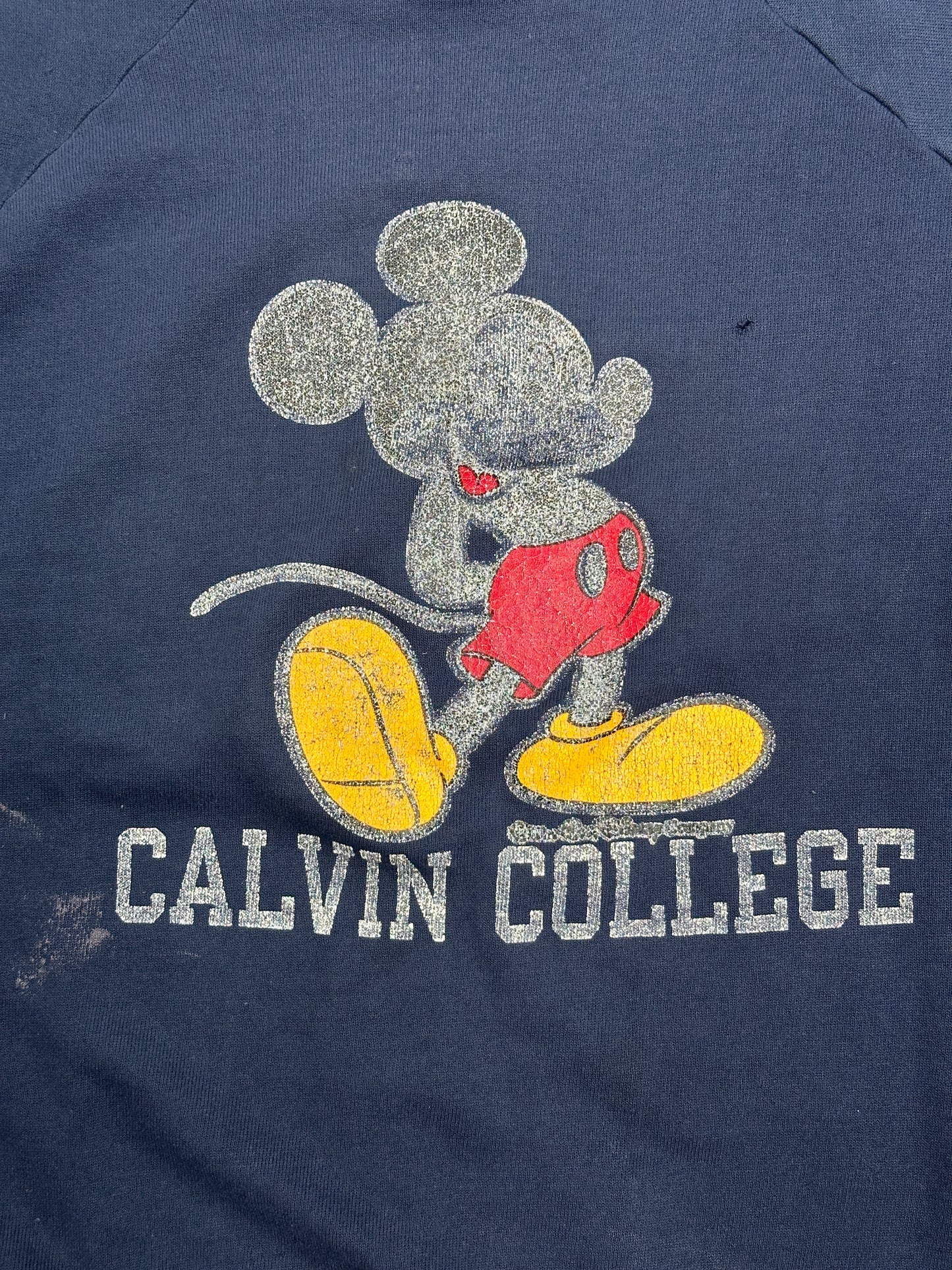 [L] 80s Champion Mickey Mouse Sweatshirt