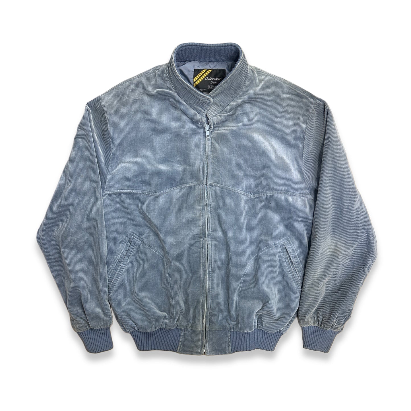 [2XL] 80s Sears Corduroy Bomber Jacket
