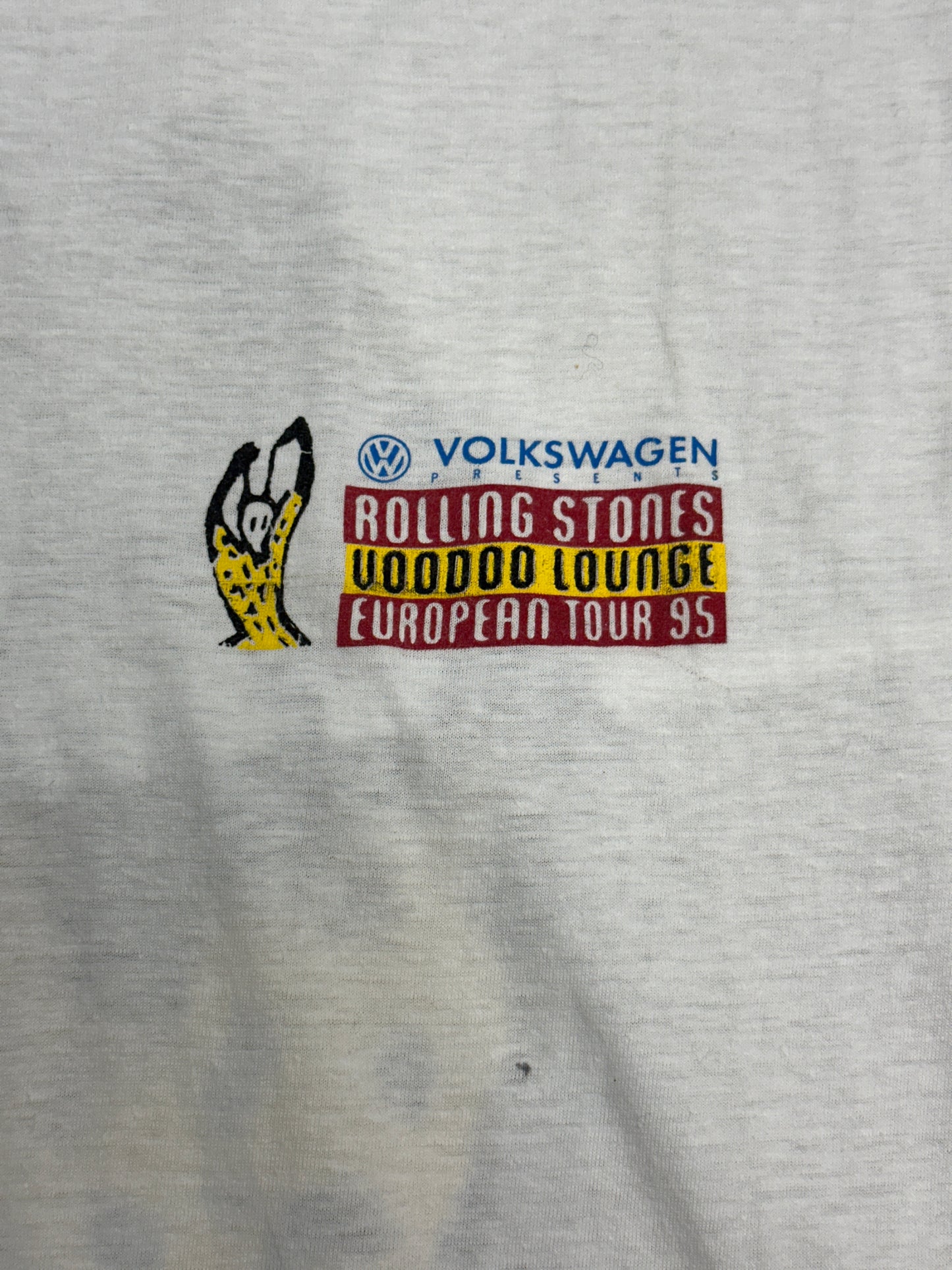 [L] 1995' Rolling Stones Voodoo Lounge Germany Tour Tee