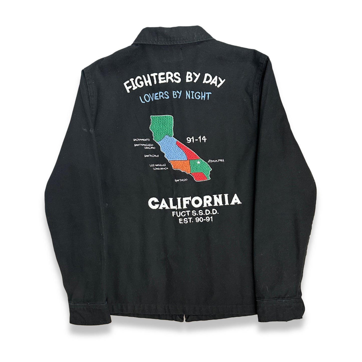 [L] FUCT SSDD Souvenir Jacket