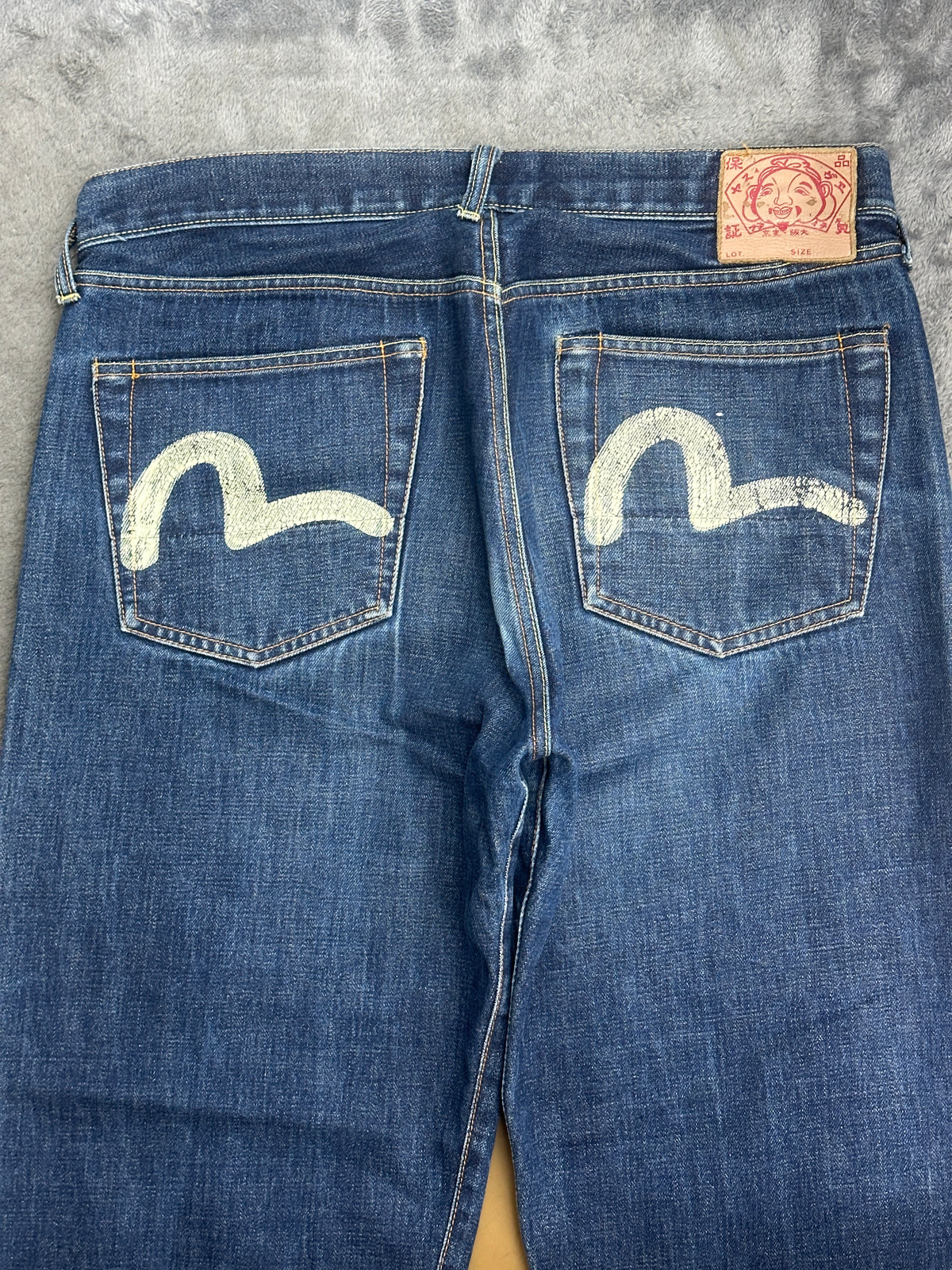 [36] 00s Evisu Italy Selvedge Denim Pants