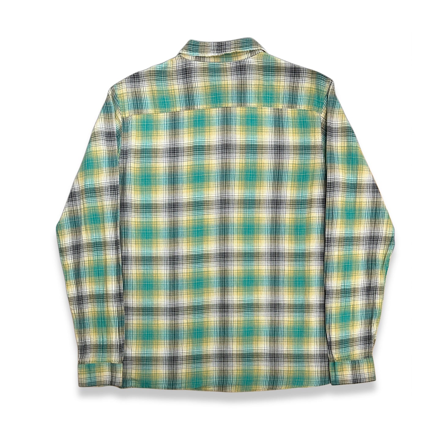 [L] 00s Patagonia Plaid Linen Shirt