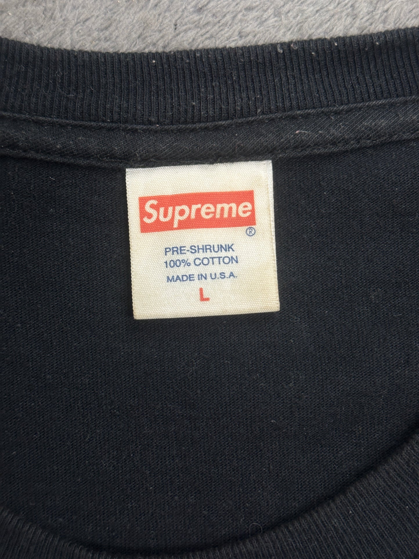 [L] 13FW Supreme Basquiat Photo Tee
