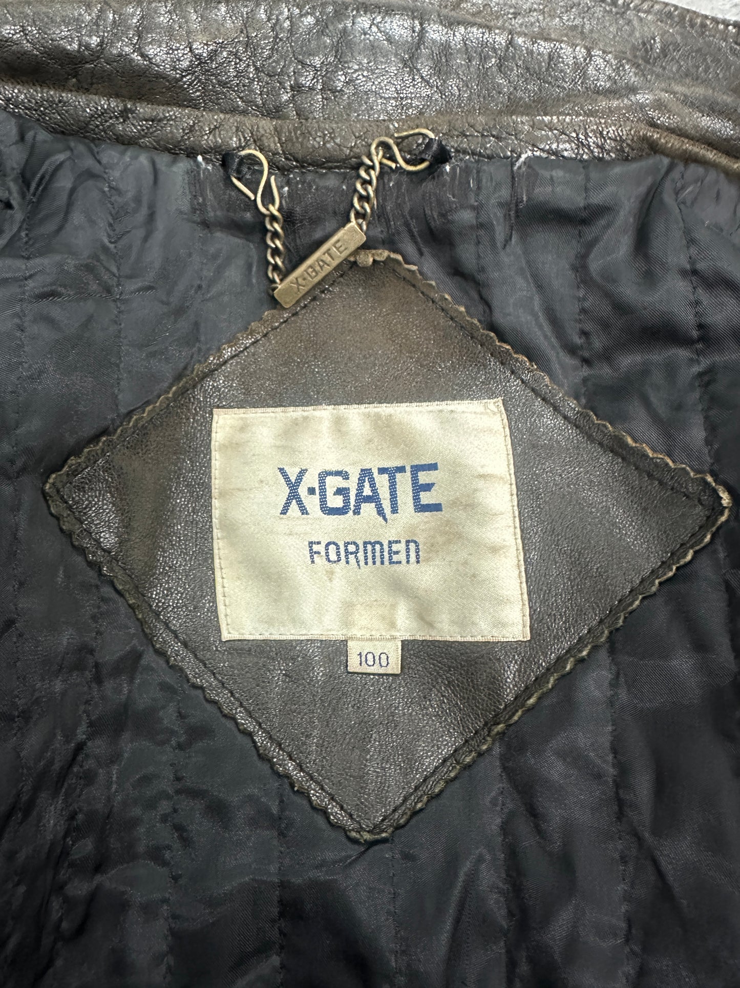 [100] 90s Harley Owners Group Leather Jacket