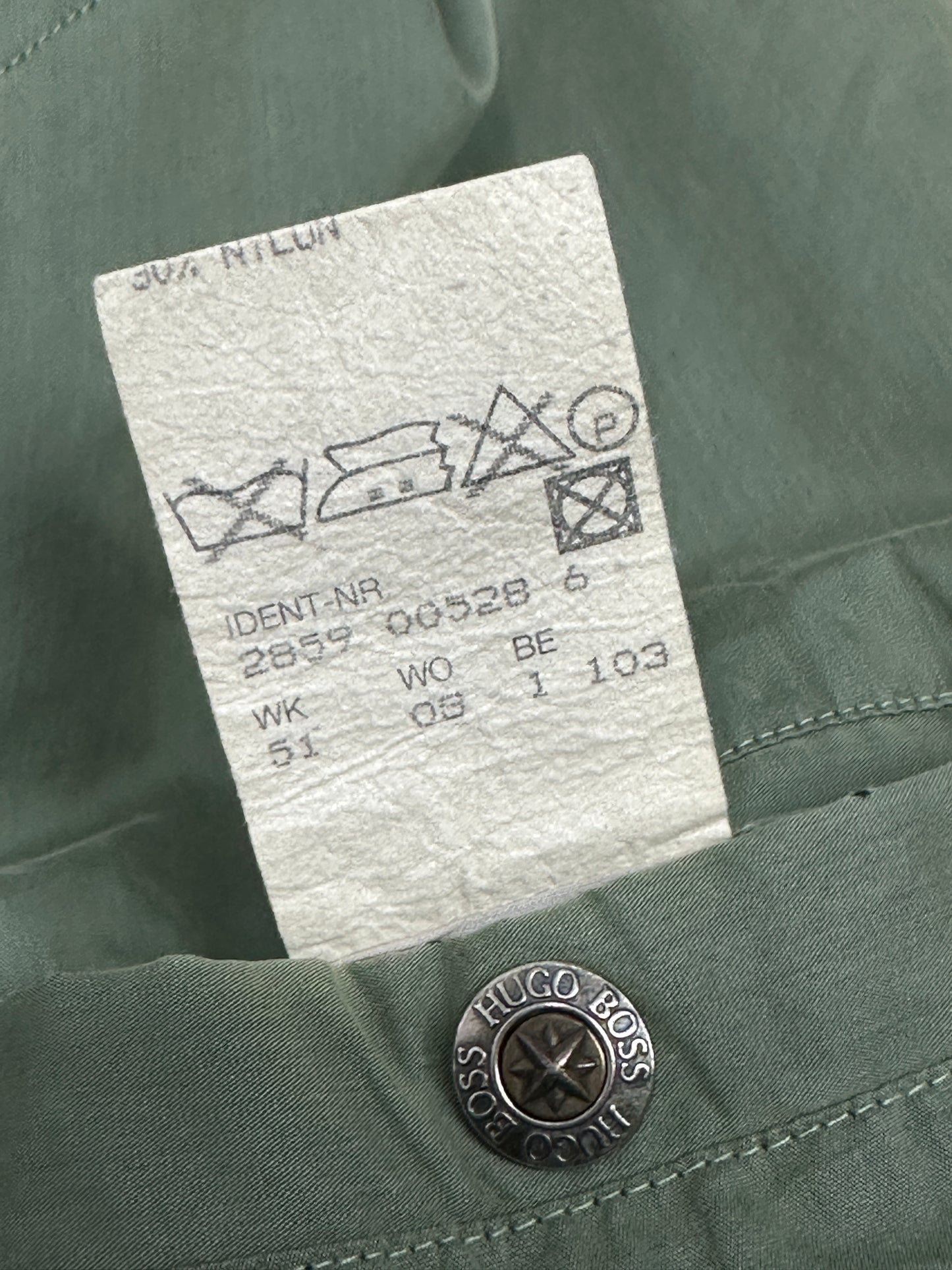 [XL] 90s HUGO BOSS Faded  Bomber Jacket
