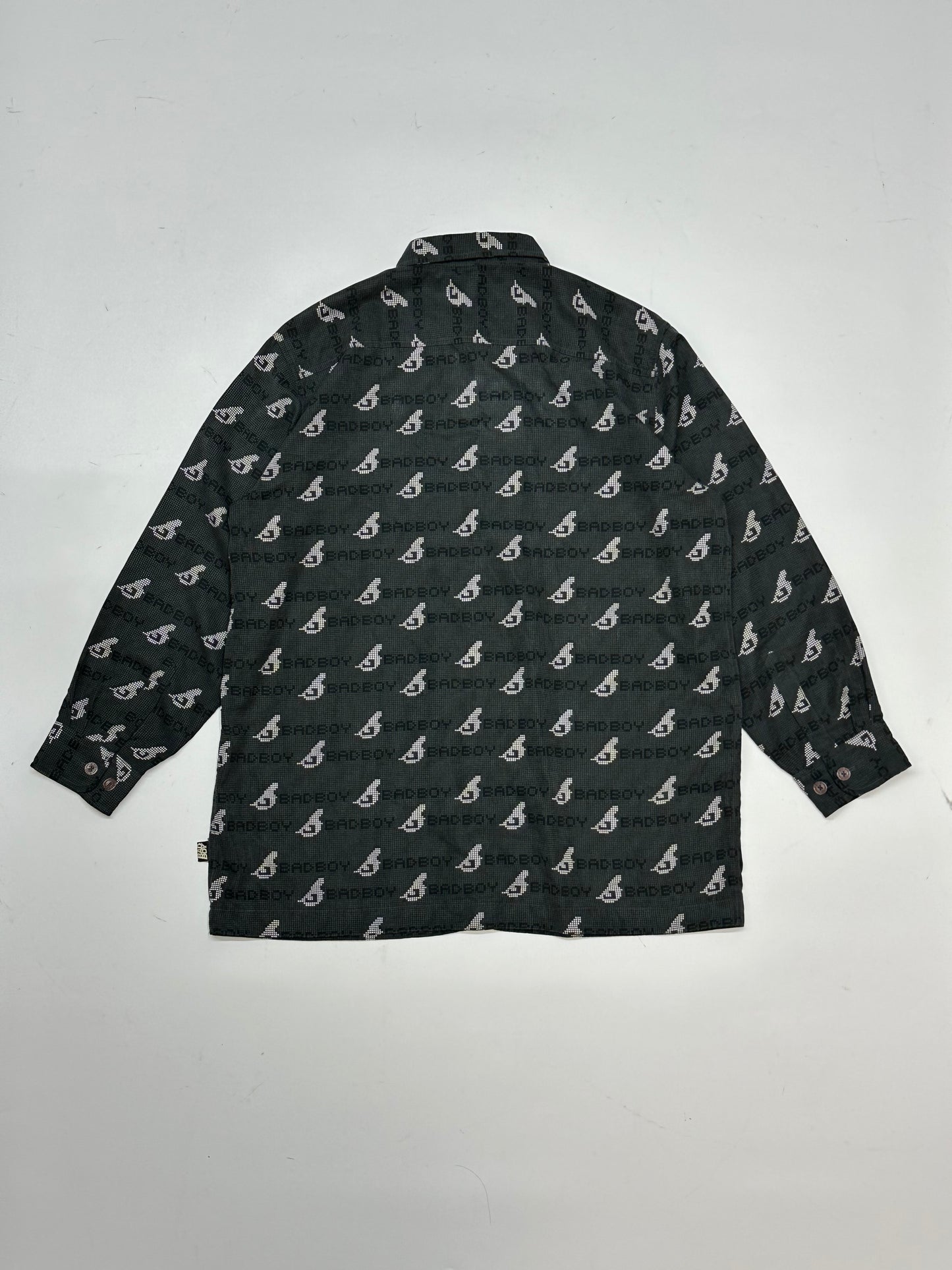 [M] 00s BADBOY dot pattern shirt