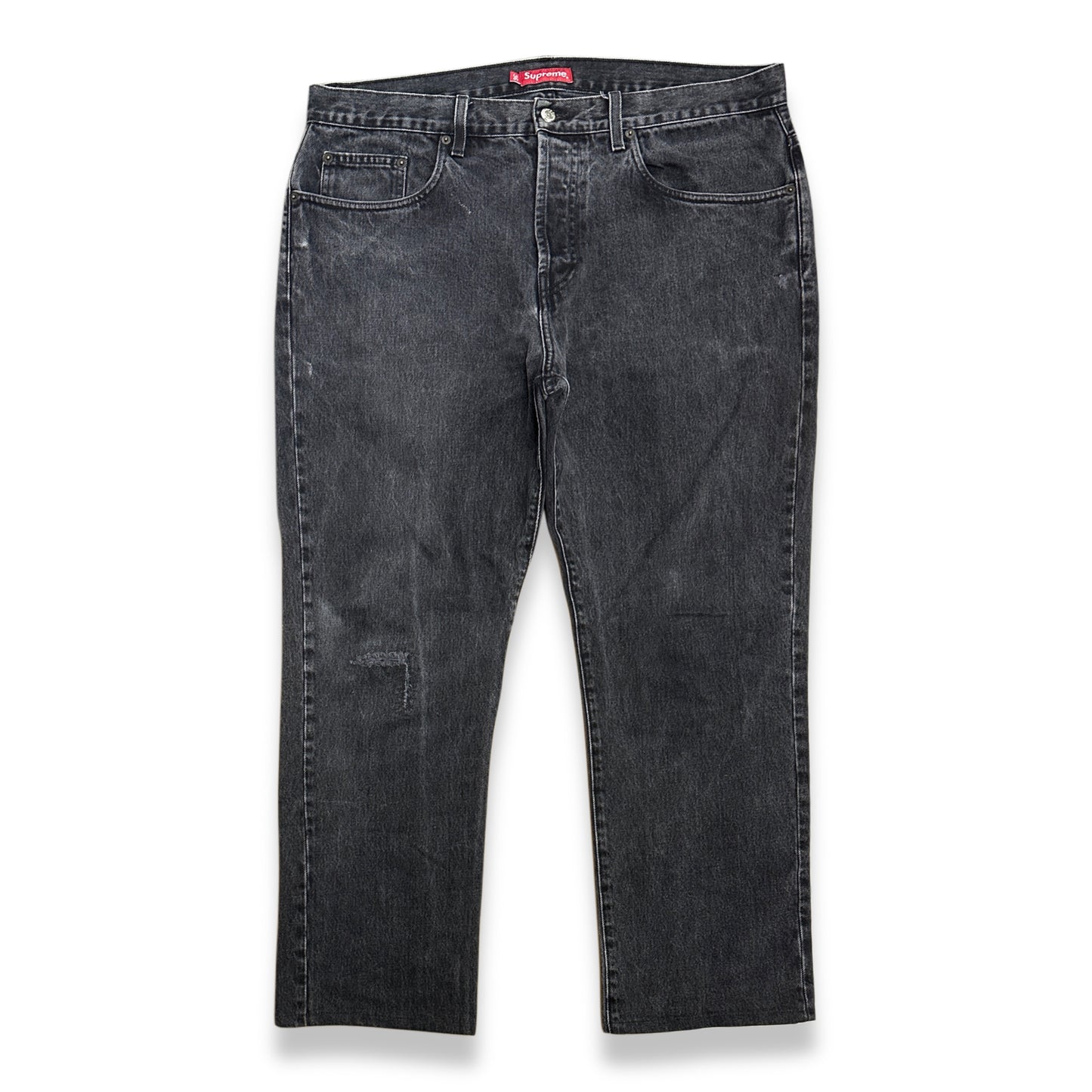 [36] Supreme Regular Jean Black