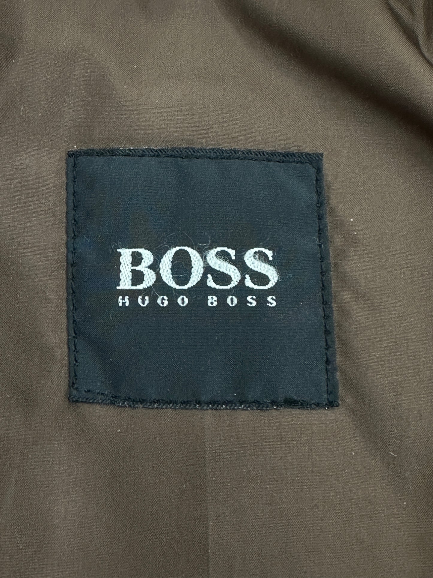 [52] 00s HUGO BOSS Goatskin Leather Jacket