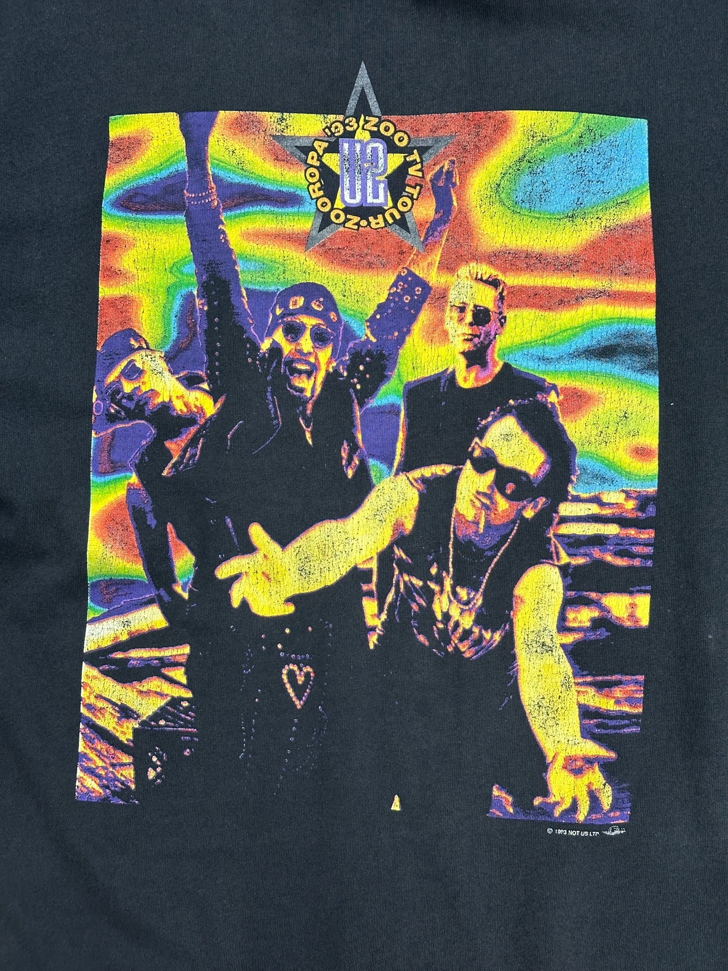 [XL] 1993' U2 ZOOROPA Tour Tee