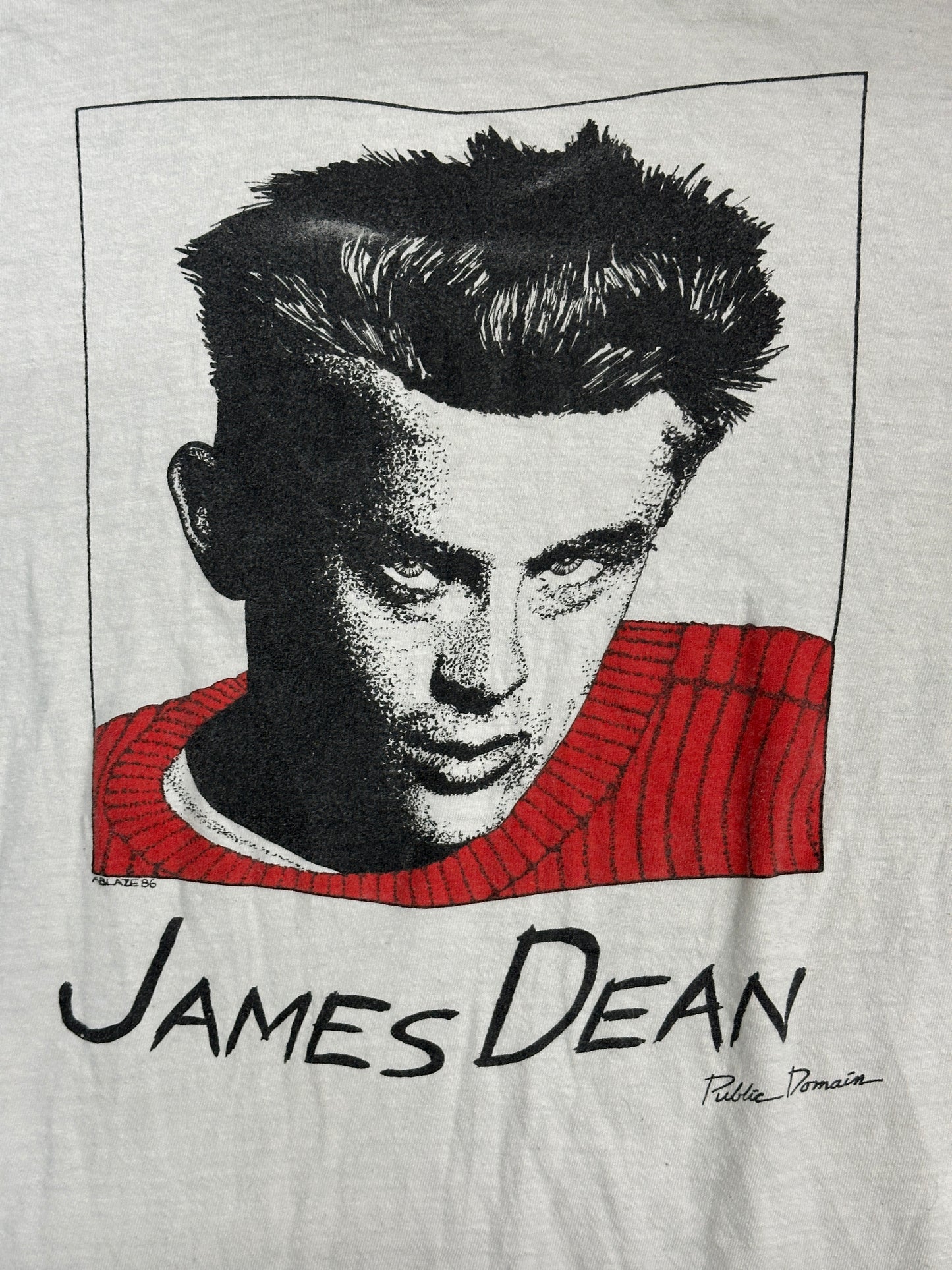 [L] 80s James Dean Drawing Tee