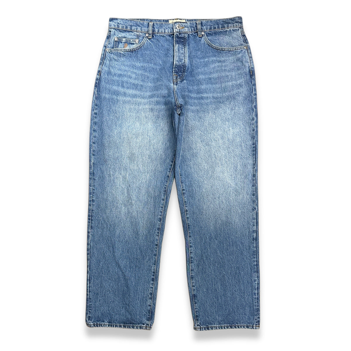 [34] Stussy BIGOL Jean Indigo
