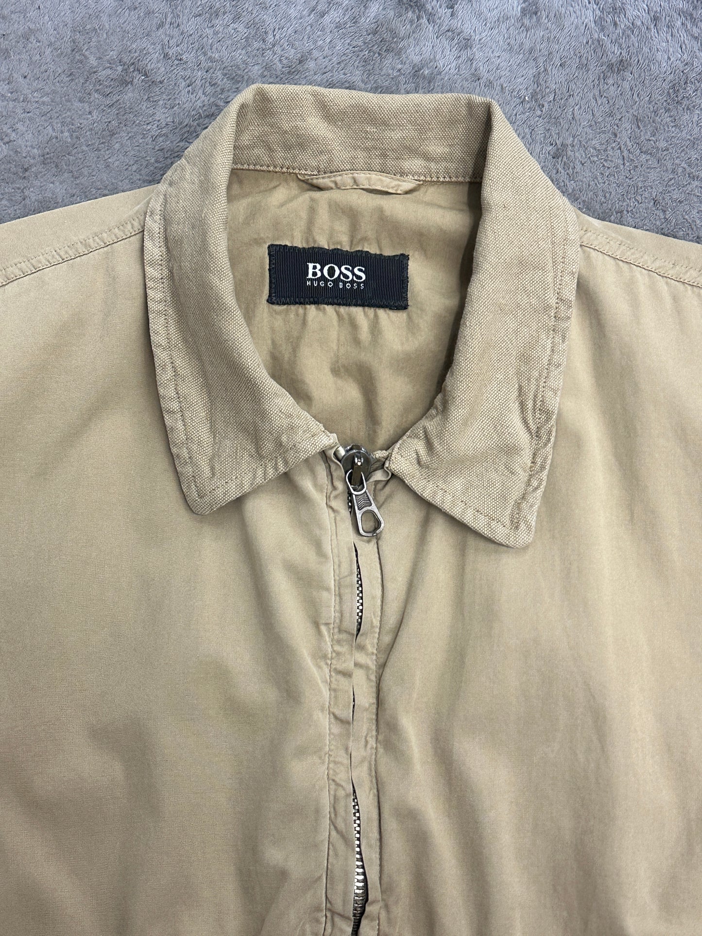 [50] 90s Hugo Boss Cotton Bomber Jacket