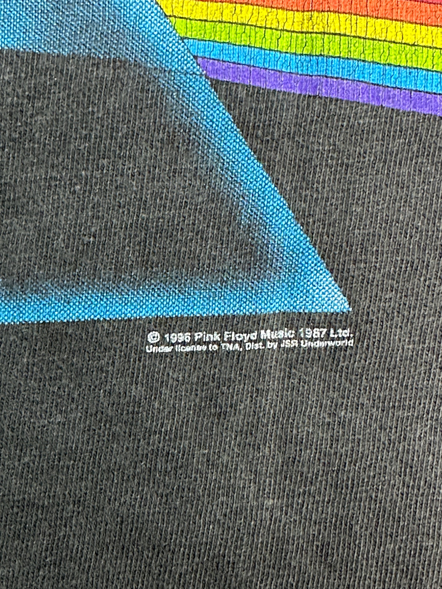 [L] 1996' PINK FLOYD Dark Side Of The Moon Album Promo Tee