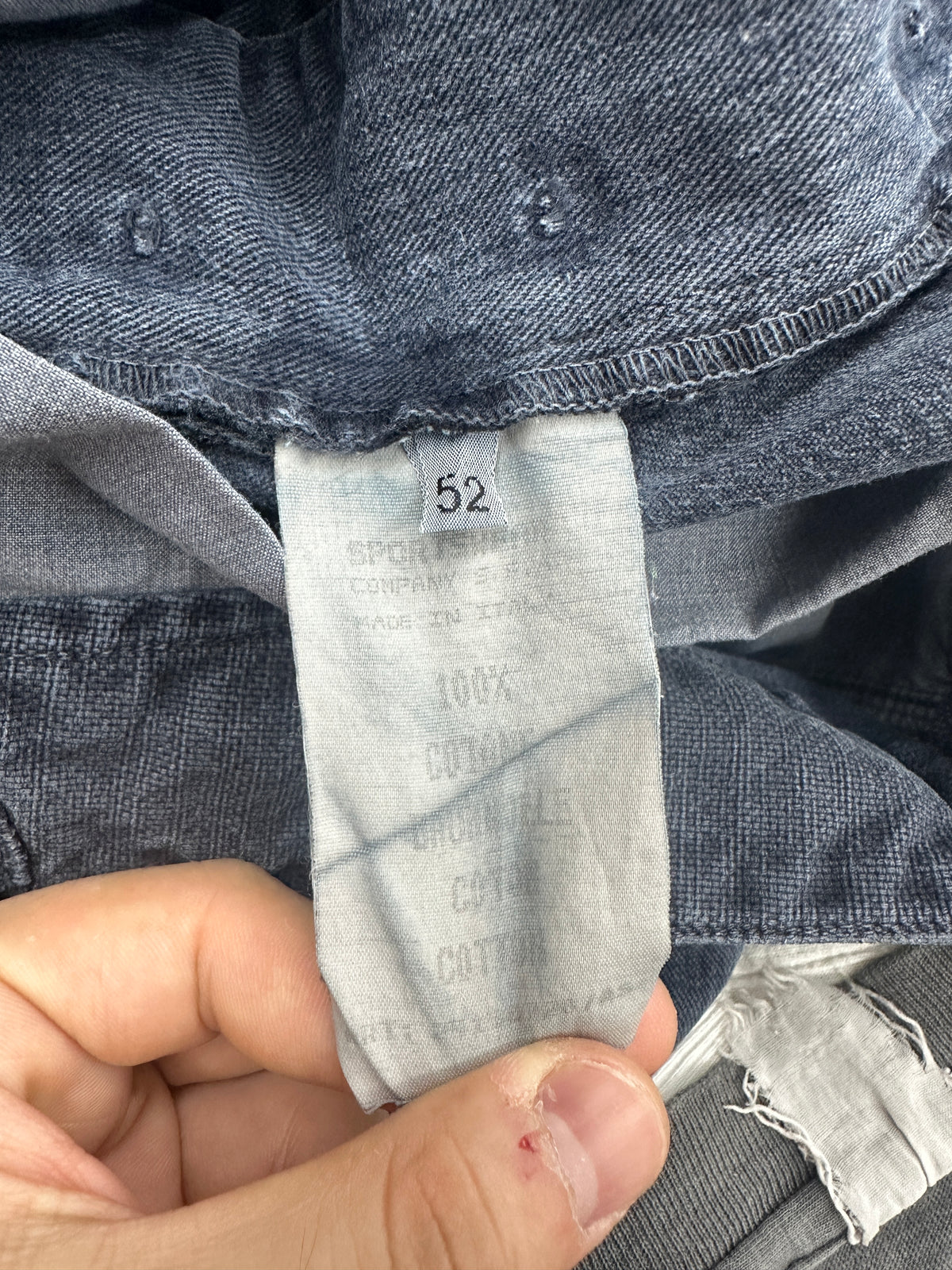 [52] 90s STONE ISLAND HBT Marina Pants
