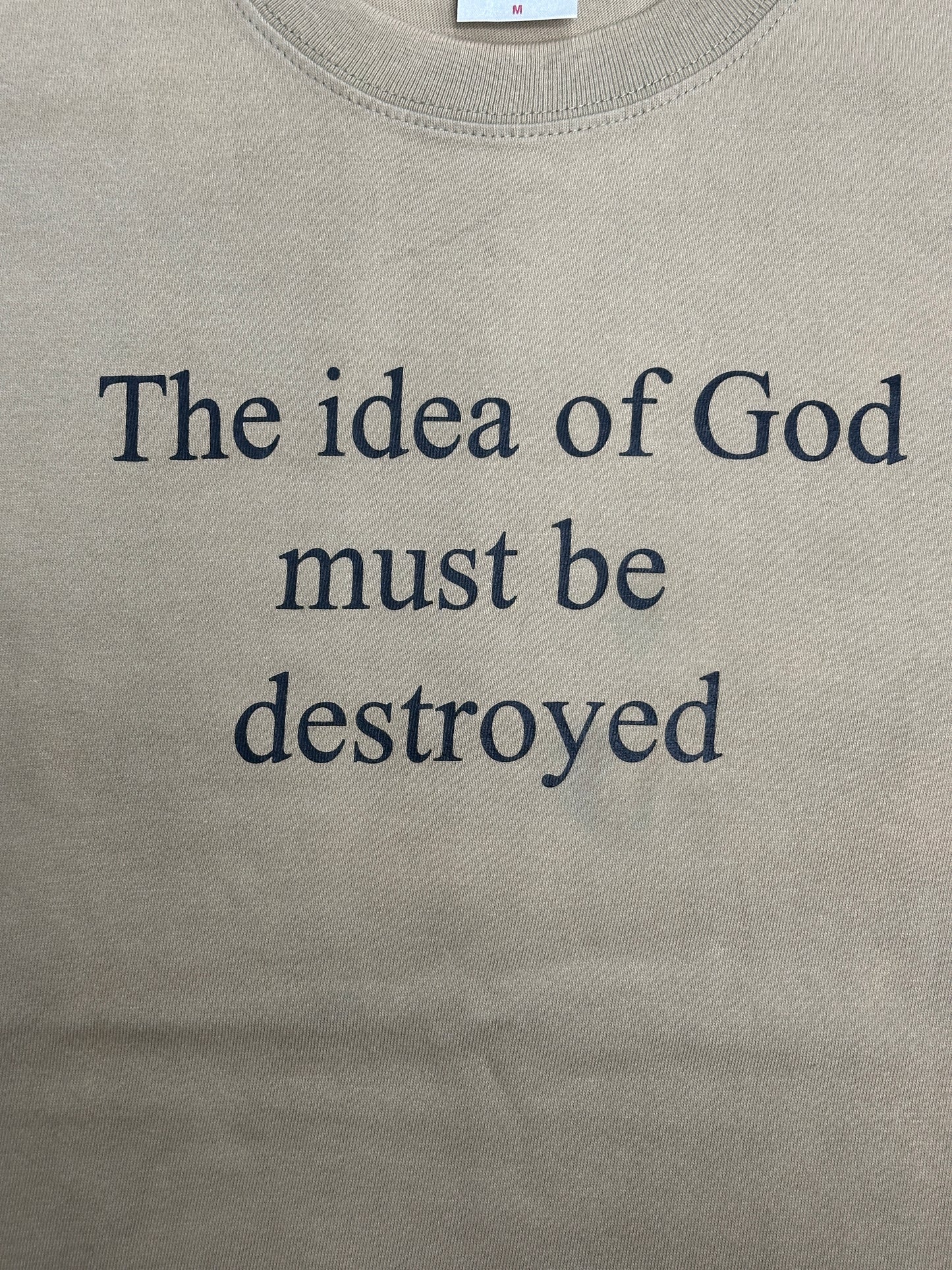 [M] 00s FUCT 'The idea of God must be destroyed' Tee
