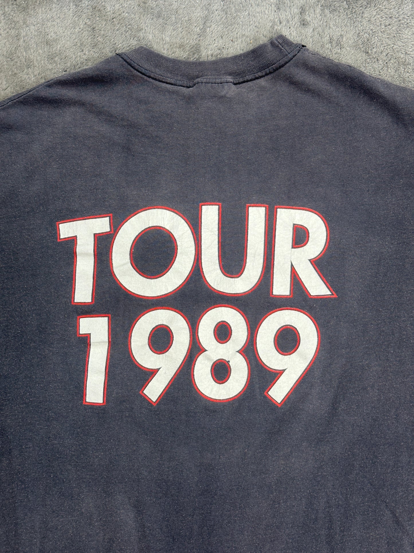 [L] 1989' Eiddie Money NO CONTROL Tour Tee