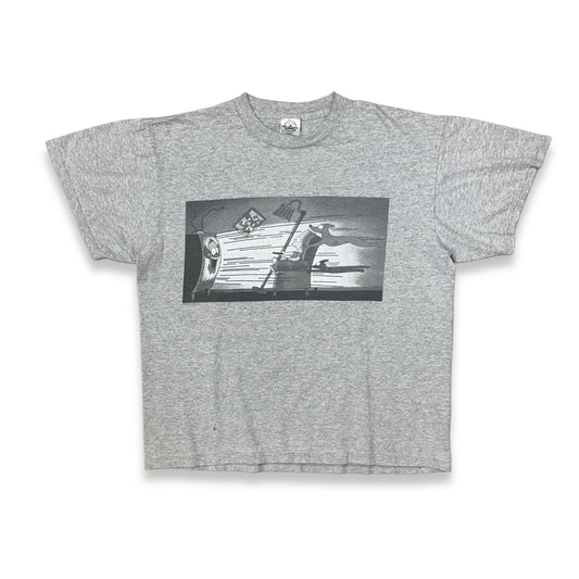 [L] 2002' the Simpsons Maxell Parody Tee
