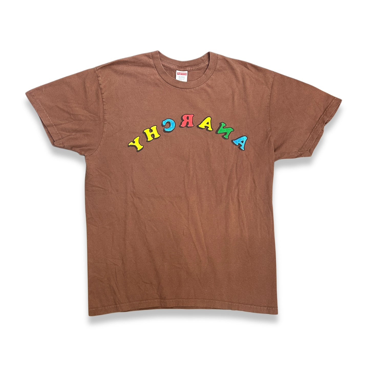 [L] 21SS Supreme x Jamie Reid Anarchy Tee