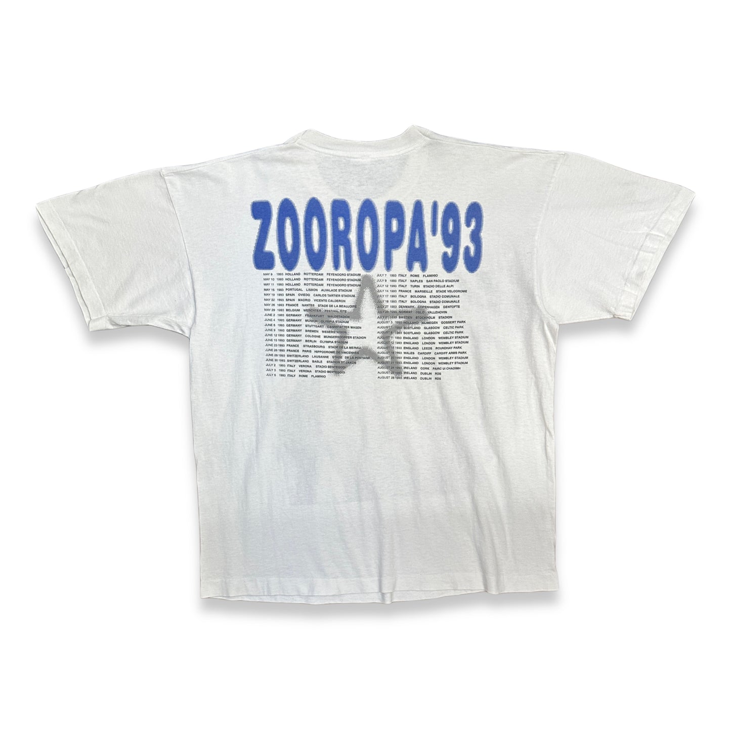 [XL] 1993' U2 ZOOROPA Tour Tee