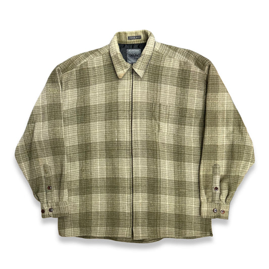 [XL] 90s Mossimo Wool Flannel Zip-up Jacket