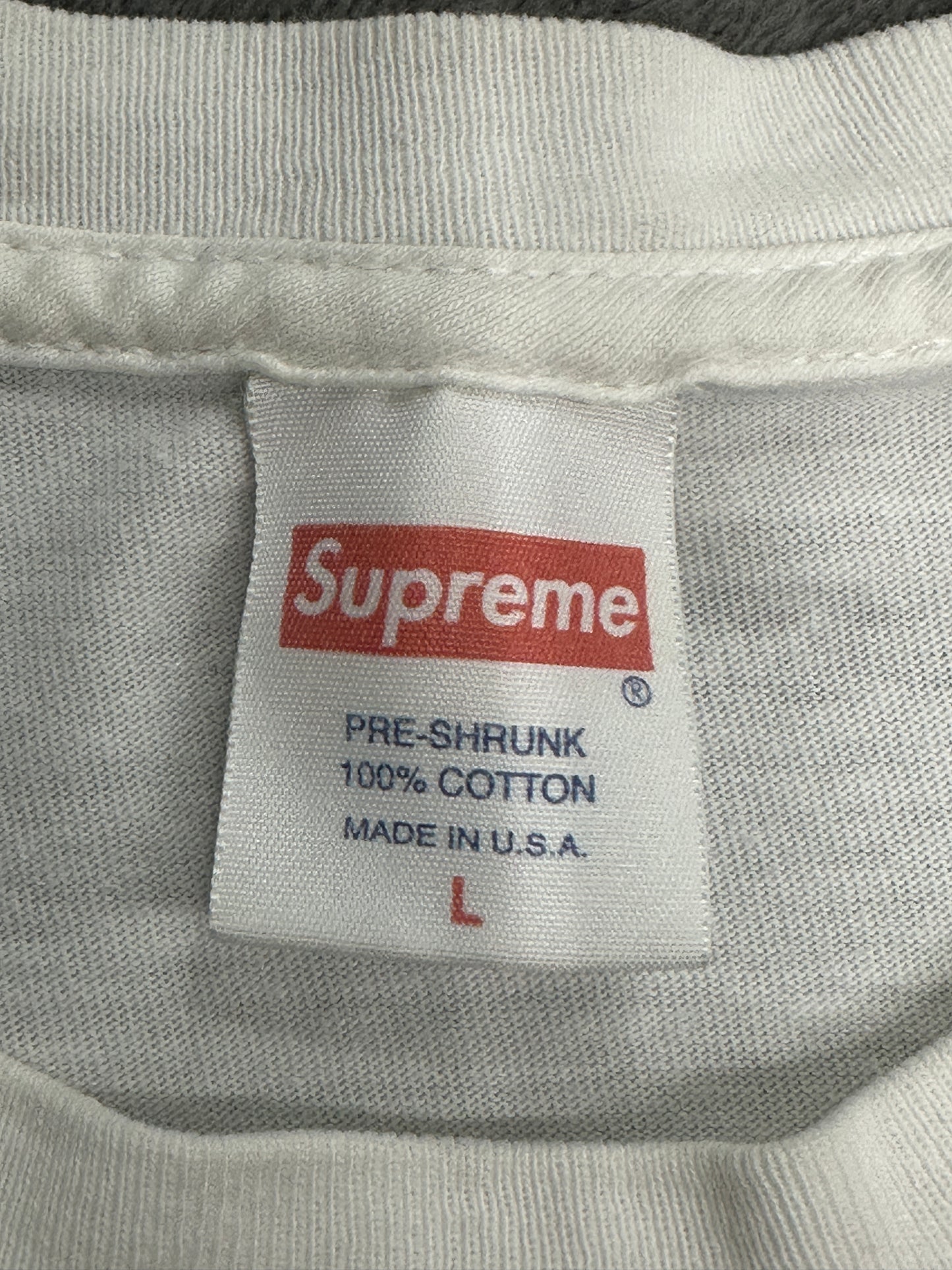 [L] 13FW Supreme Basquiat Photo Tee
