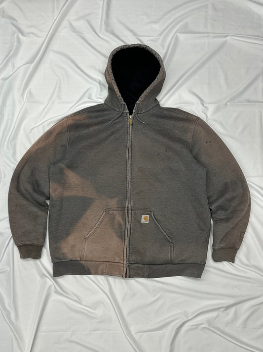 [XL] Carhartt Sunfaded Thermal Hoodie Zip-up