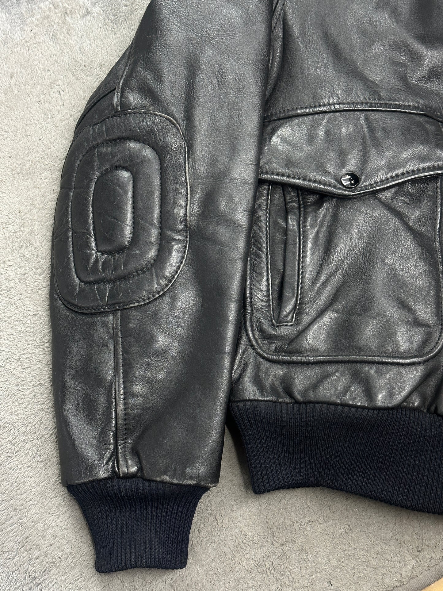 [46] 80s Harley-Davidson Leather Jacket