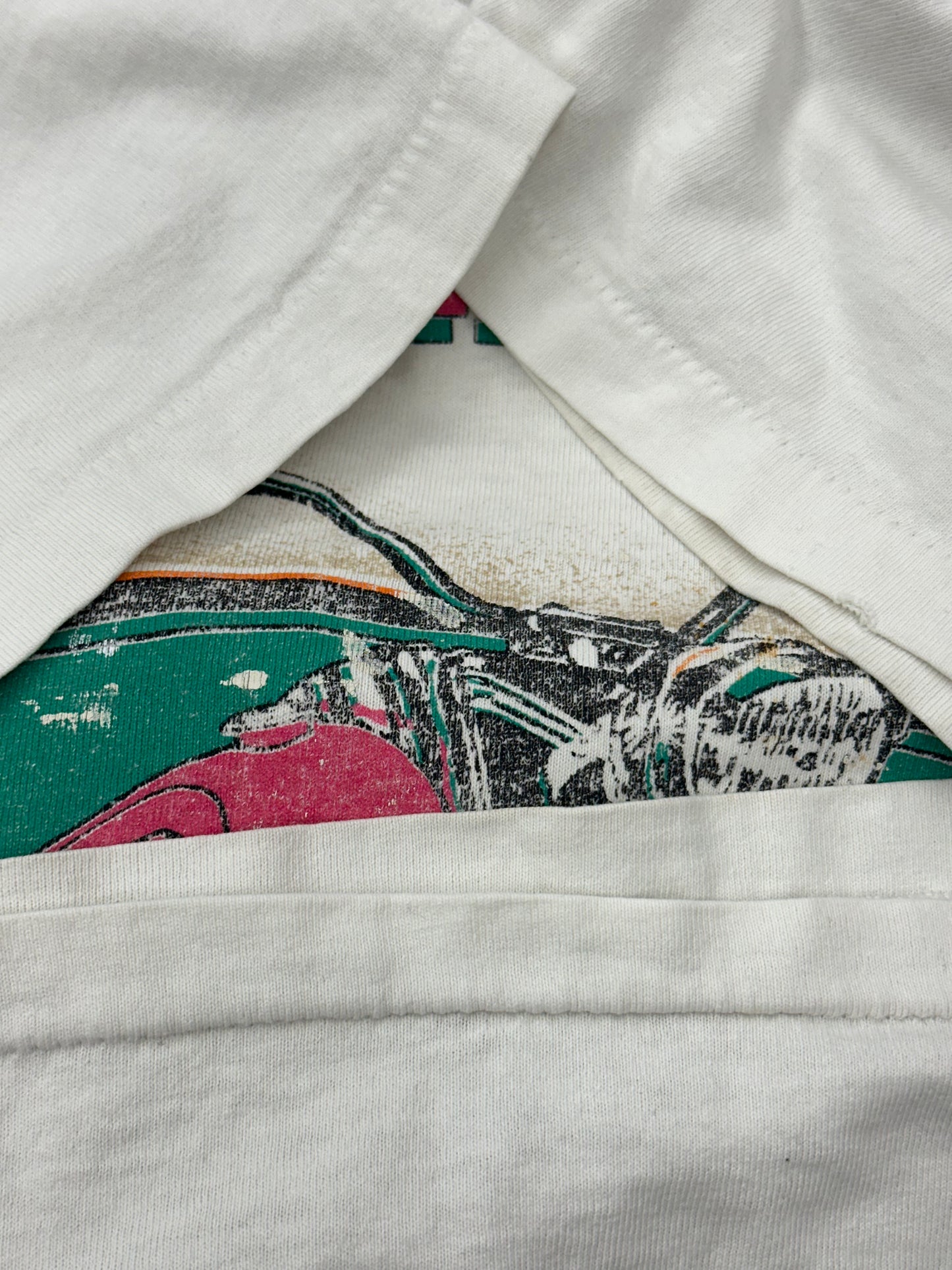 [XL] 1992' TAZ Harley-Davidson Tee