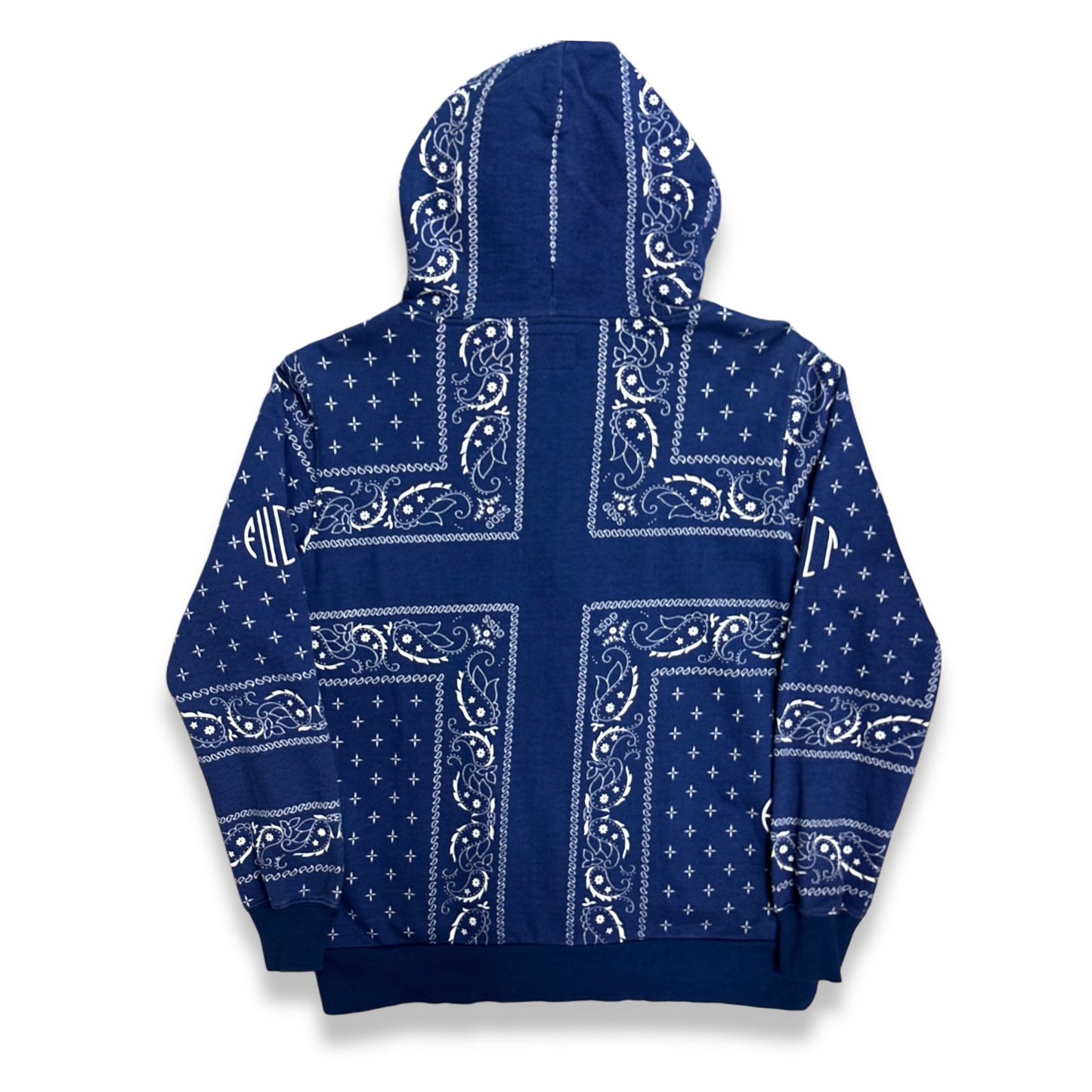 [M] FUCT SSDD Paisley Hood Zip-up