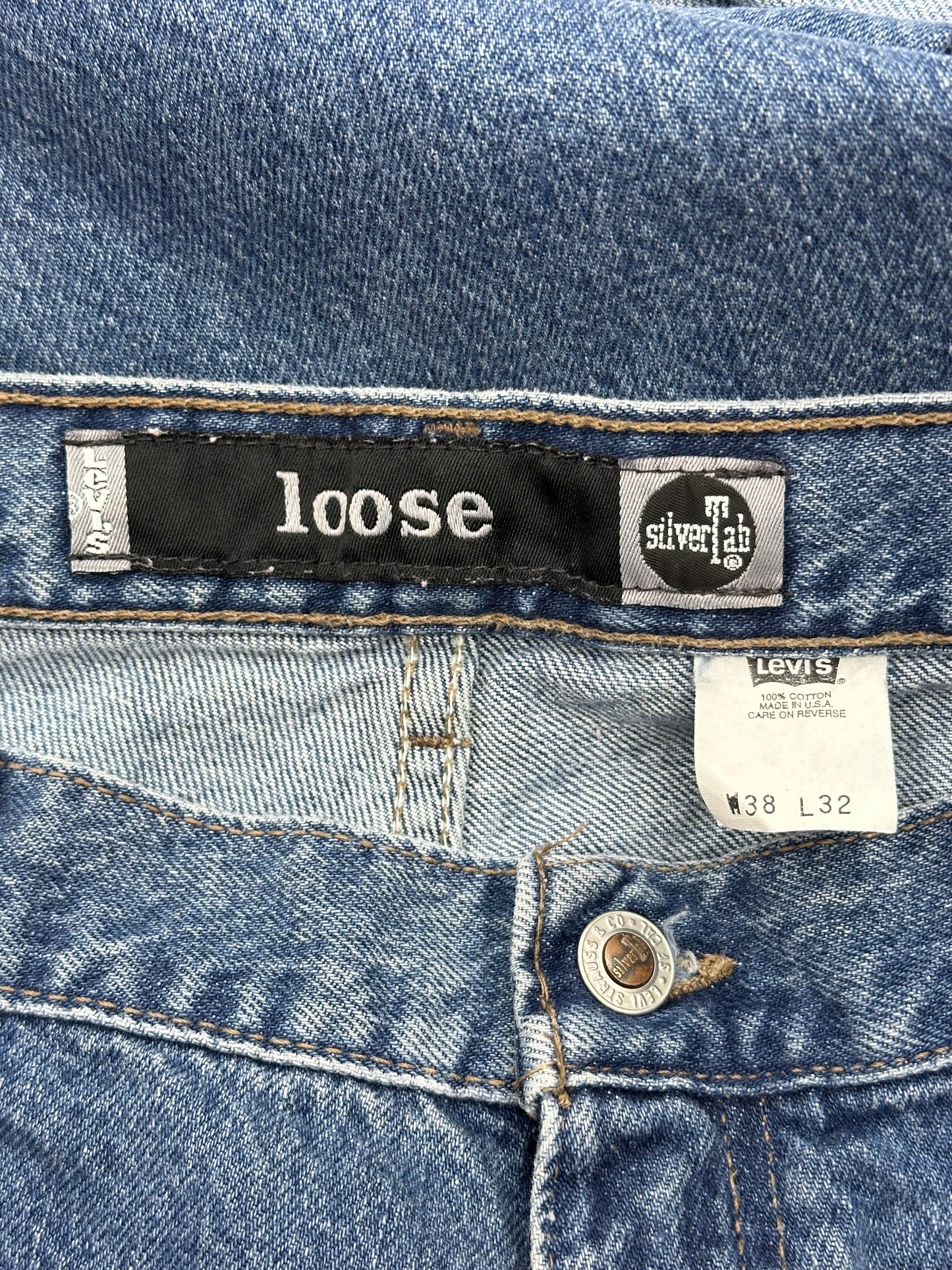 [38x32] 98' Levi's Silvertab Loose Denim Pants