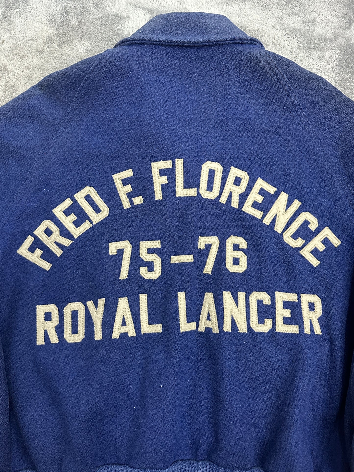 [L] 70s Florence Varsity Jacket