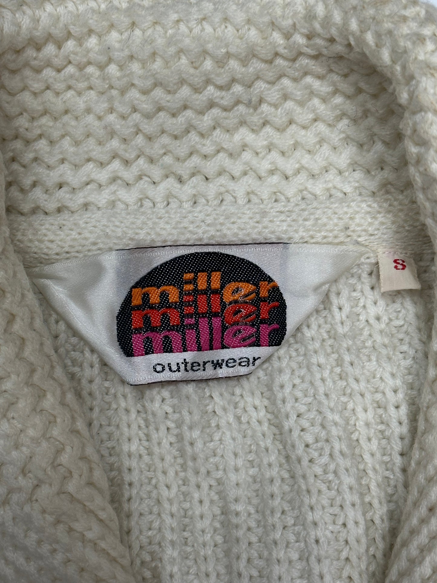 [S] 90s Miller thunderbird knit Cardigan