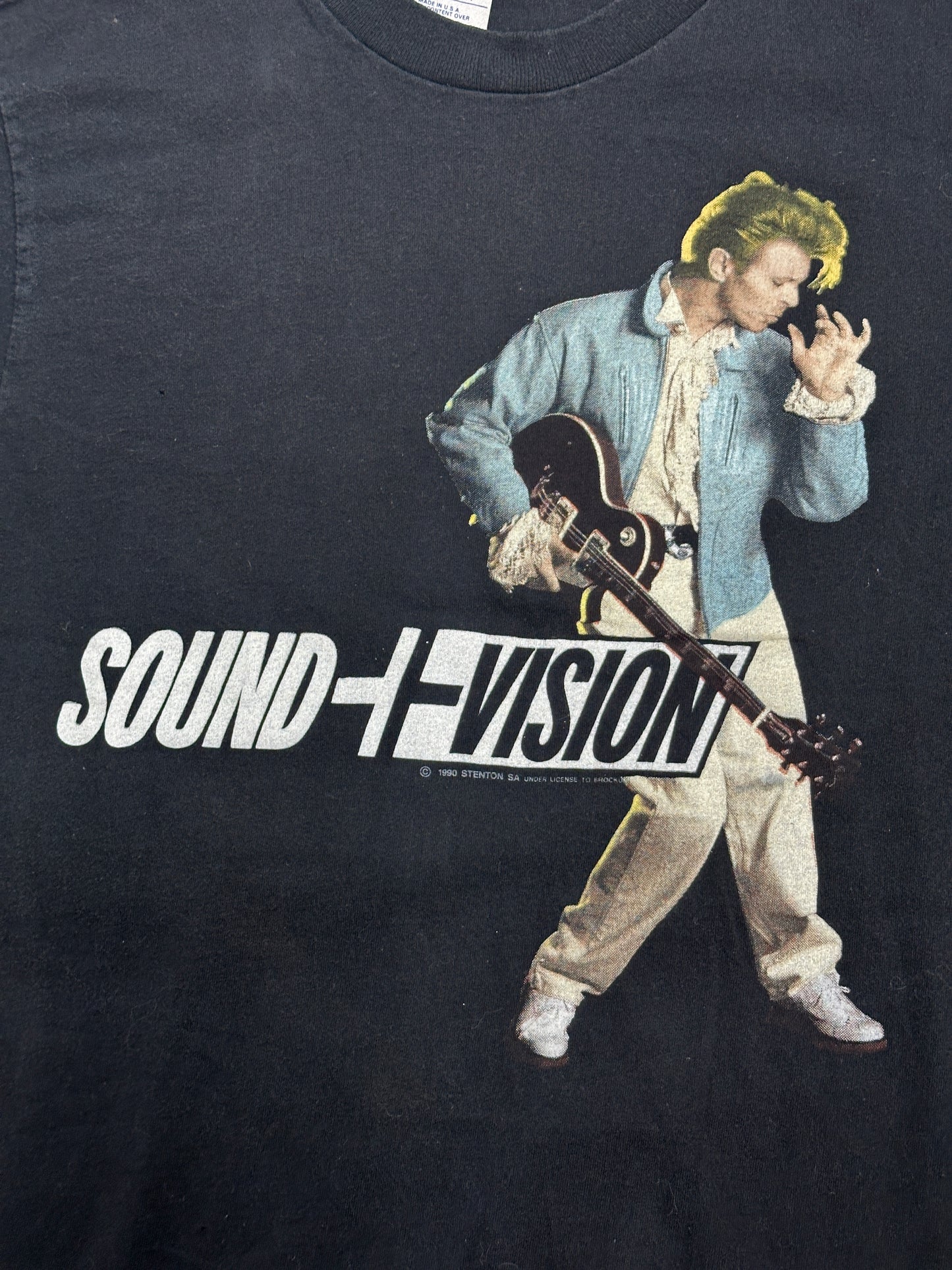 [M] 1990' David Bowie Sound+Vision World Tour Tee