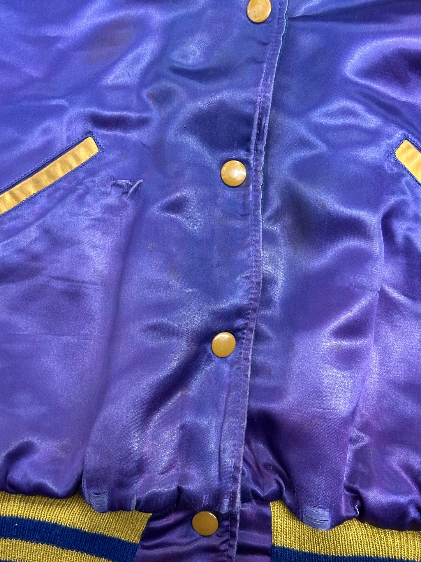 [M] 60s Spurs Reversible Wool Varsity Jacket