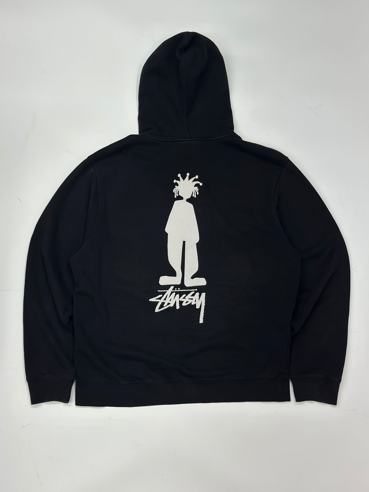 XL] Mid 00s Stussy Shadow man Hoodie – wengerball vintage