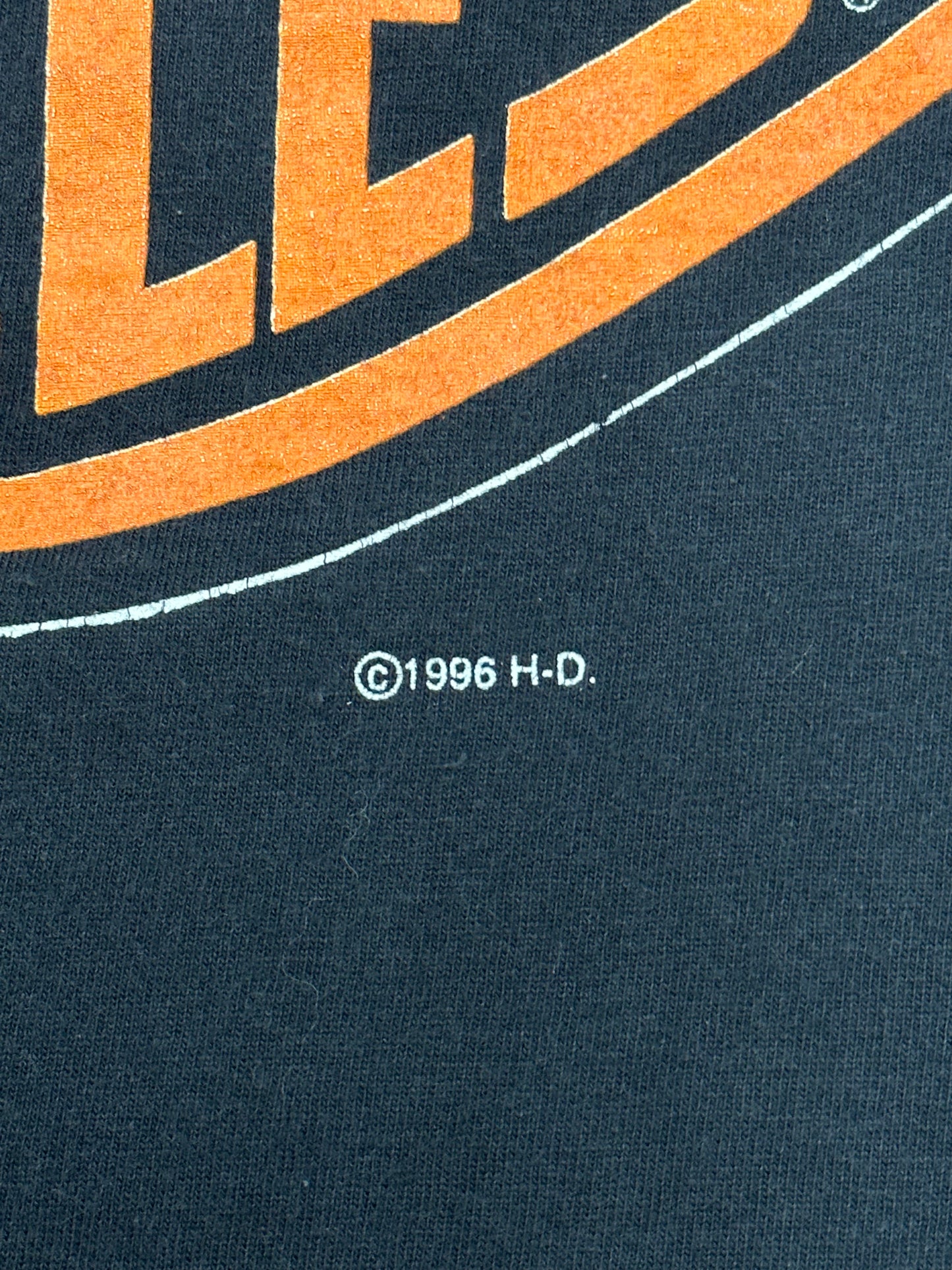 [XL] 90s Harley-Davidson shield Logo Tee