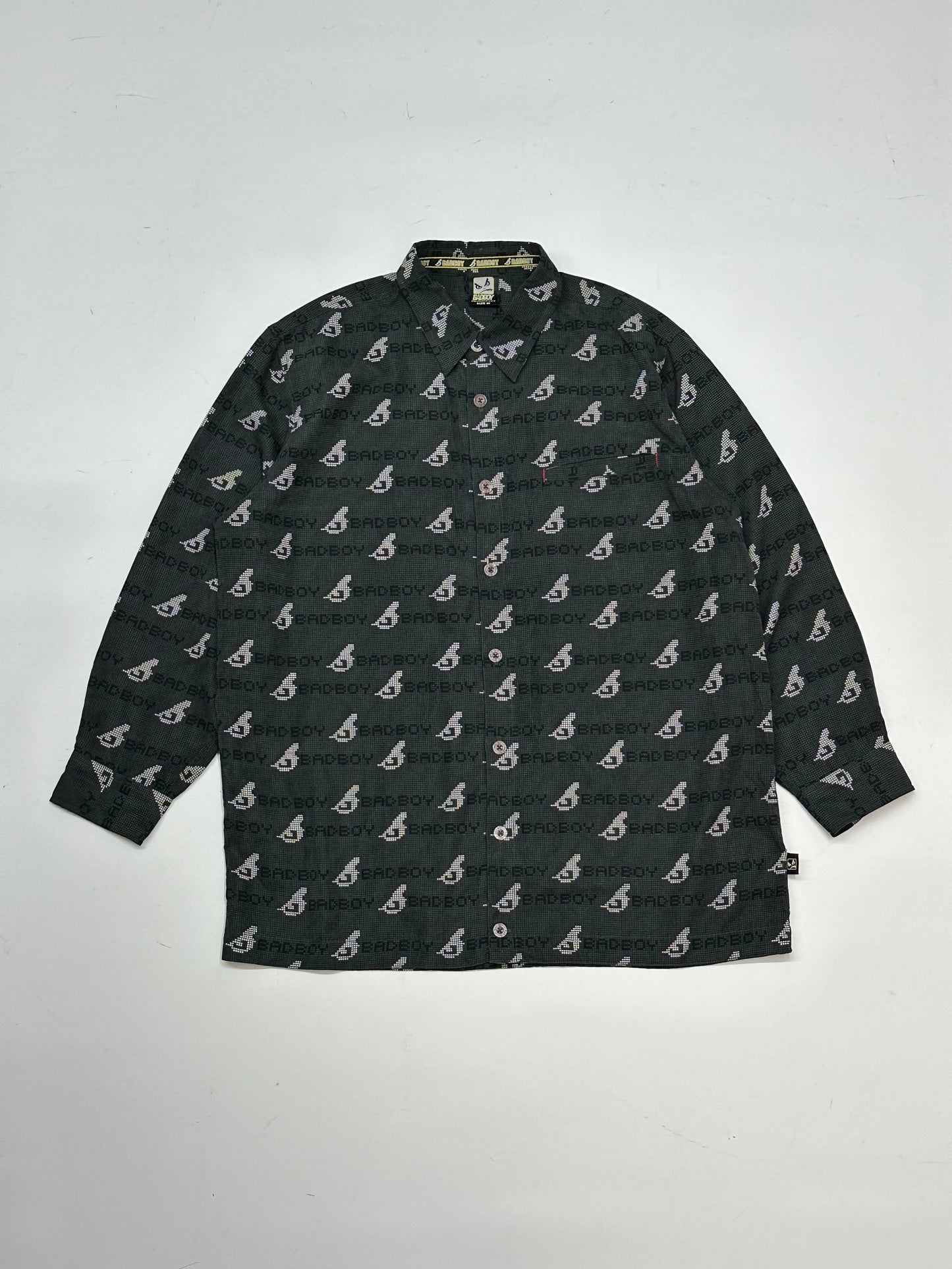 [M] 00s BADBOY dot pattern shirt