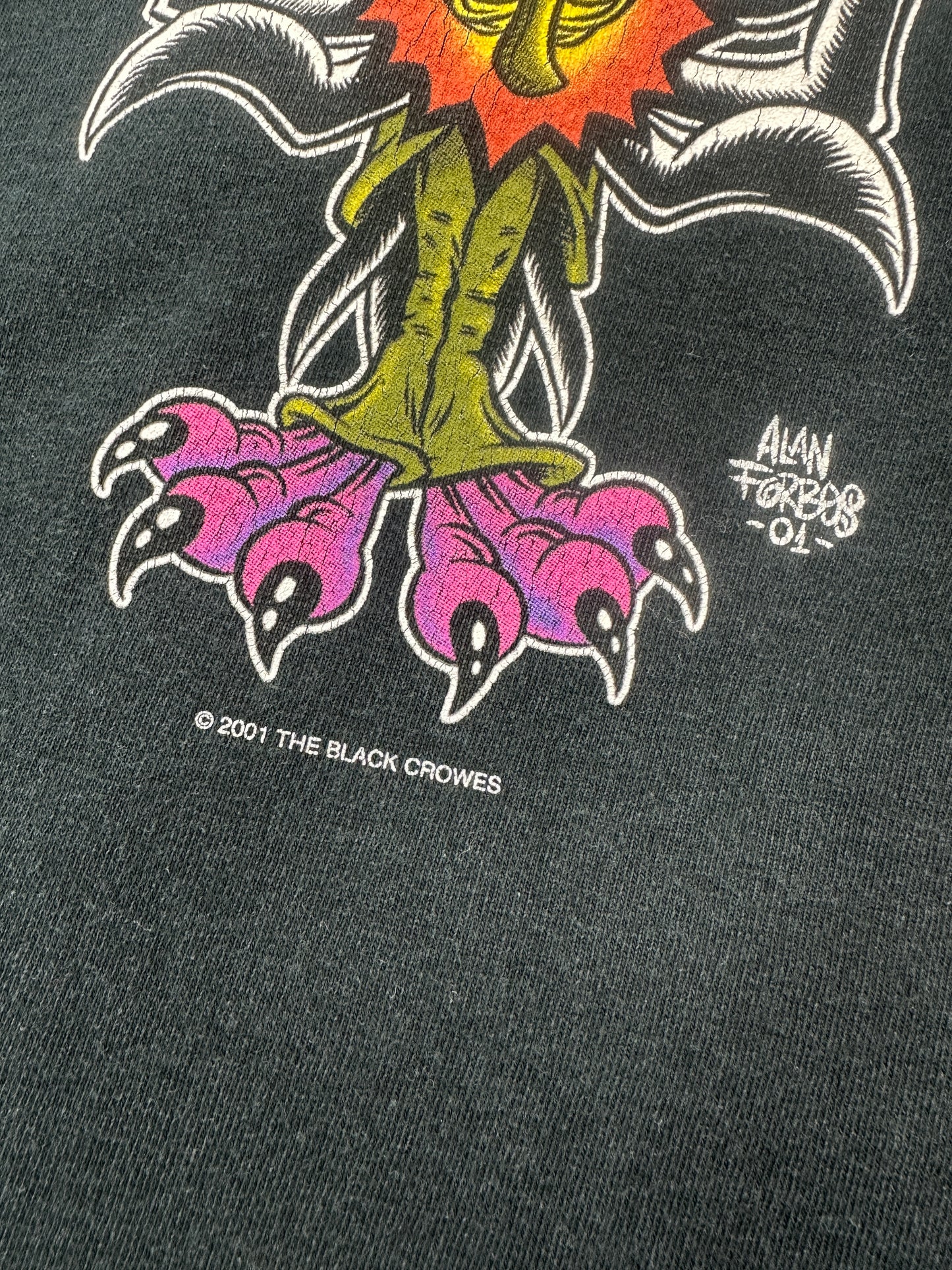 [L] 2001' The Black Crowes Band Tee
