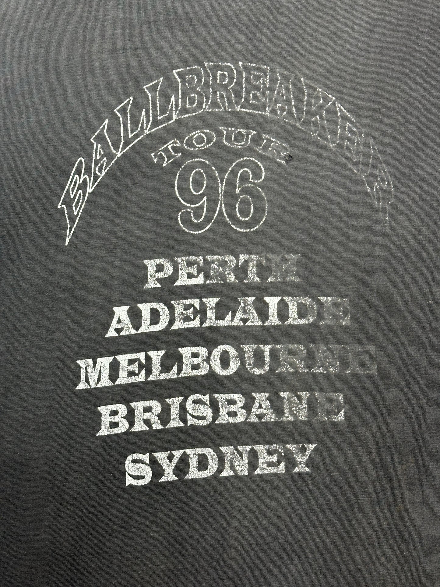 [XL] 1996'  ACDC BALLBREAKER Australia Tour Tee