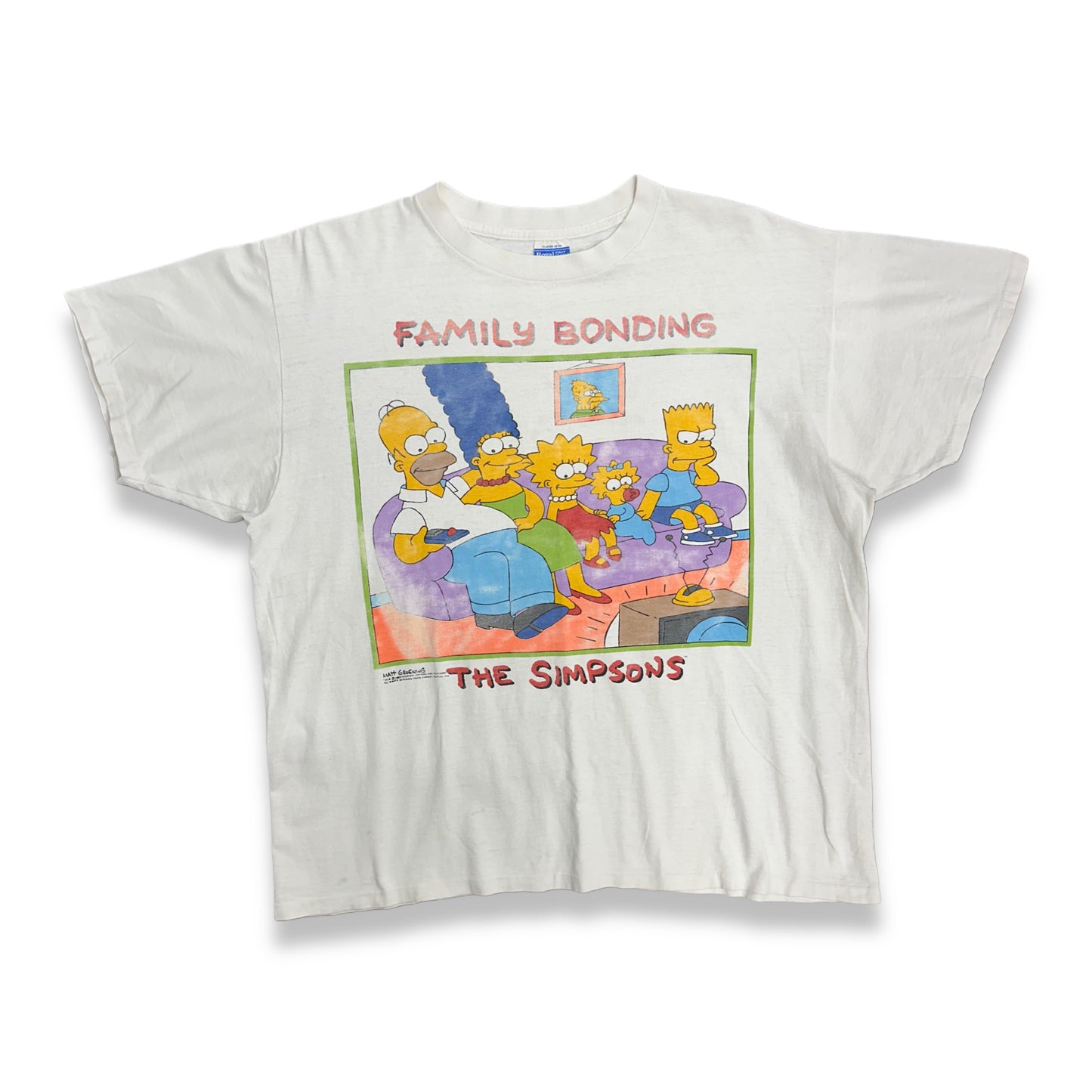 [XL] 1989' the Simpsons Family Cartoon Tee
